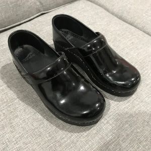 Leather Dansko clogs
